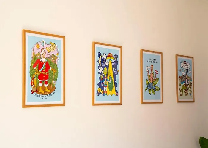 Stylish 4 Person Cph I 5 Min To Metro