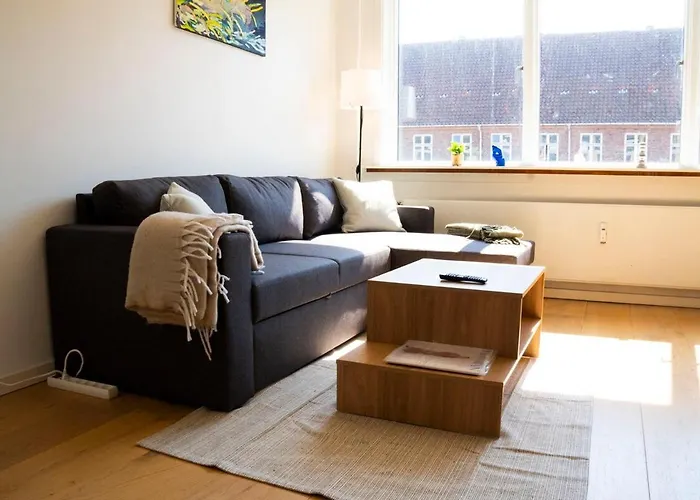 Daire Stylish 4 Person Cph I 5 Min To Metro *